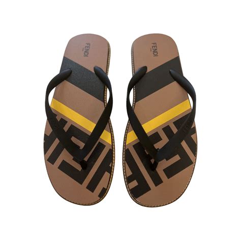 fendi flip flops men|fendi clearance outlet.